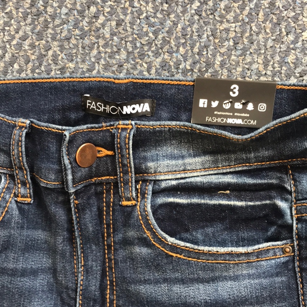 Fashion Nova Causing a Commotion Skinny Jeans